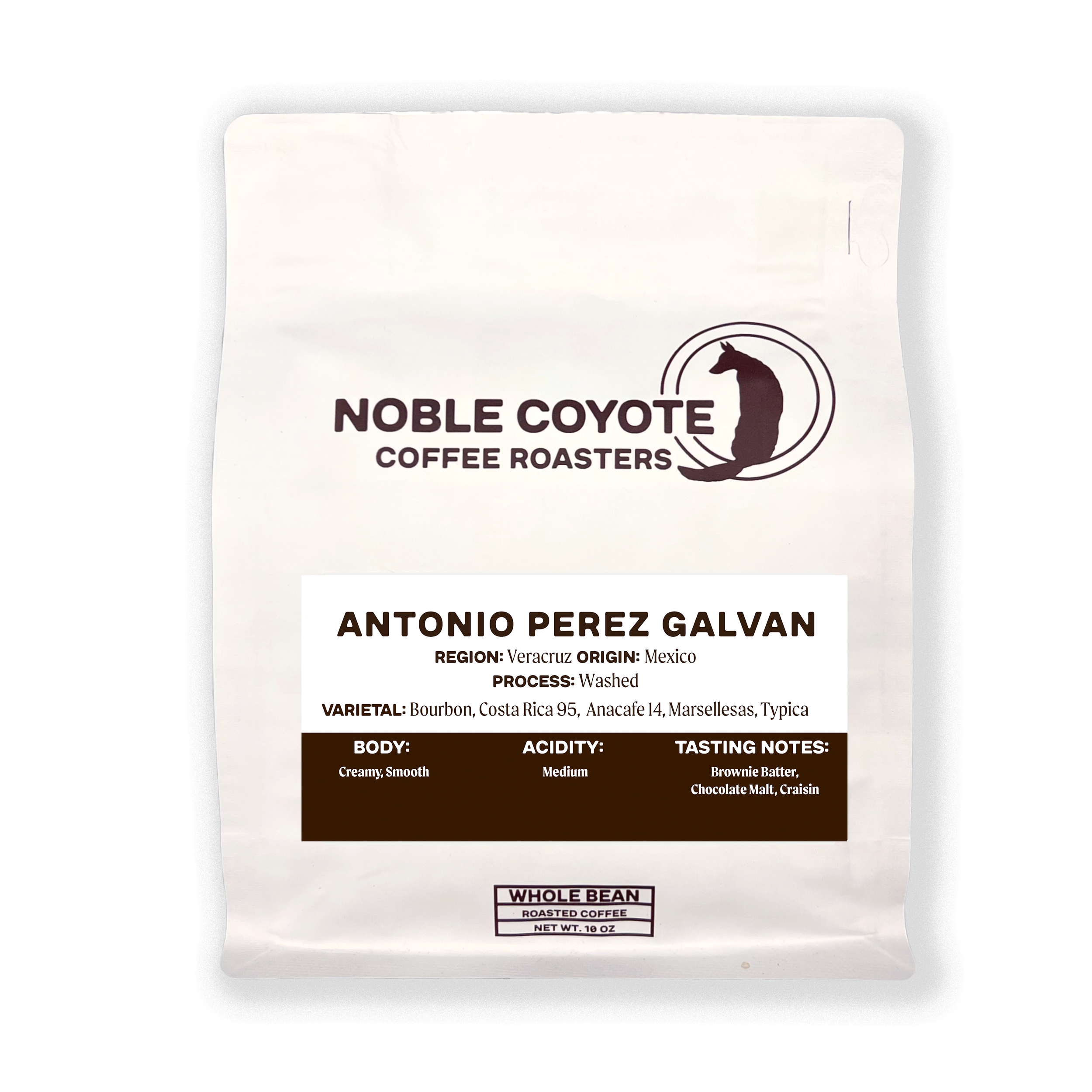 Mexico Antonio Perez Galvan- Brownie Batter, Chocolate Malt, Craisin