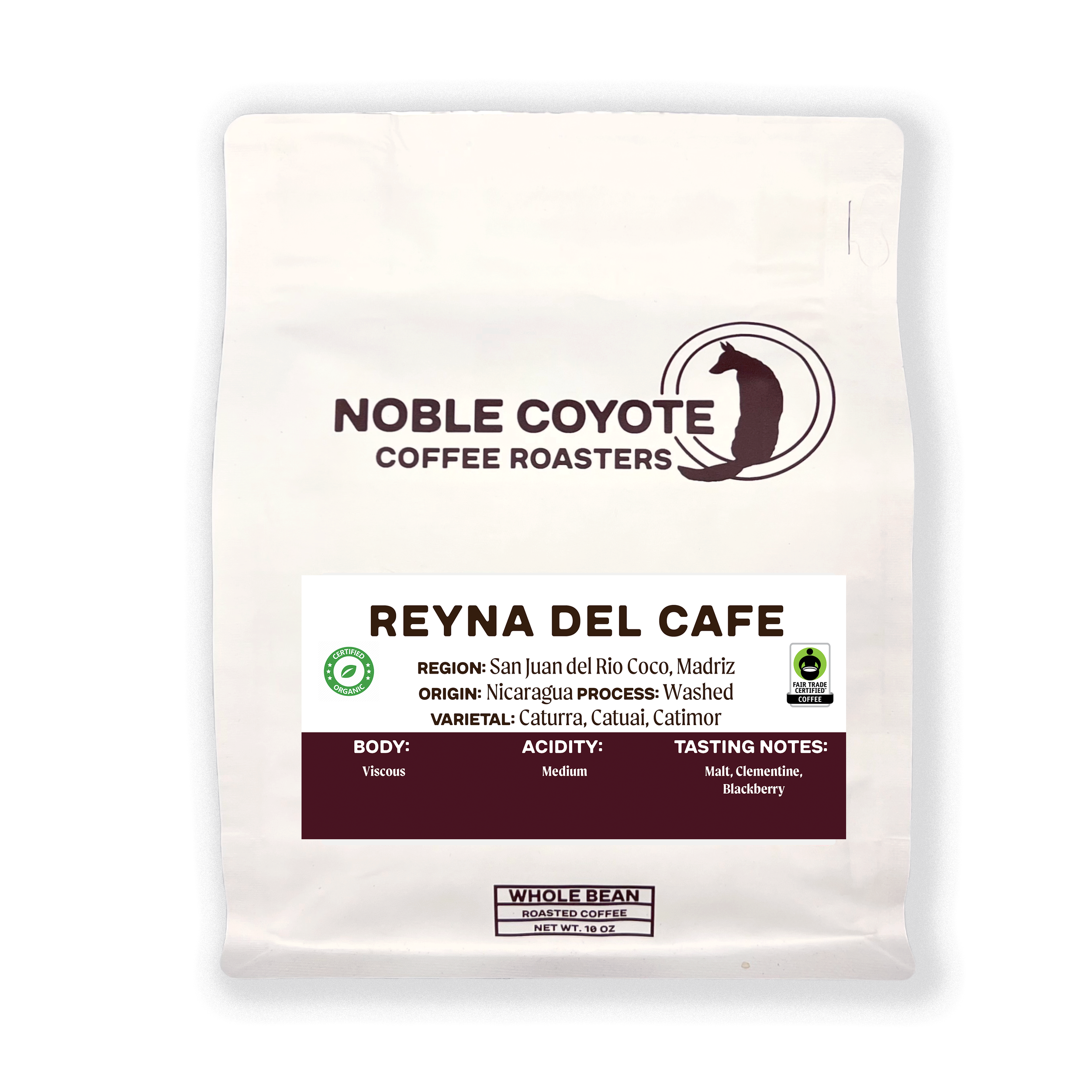 Nicaragua Reyna Del Cafe FTO - Malt, Clementine, Blackberry