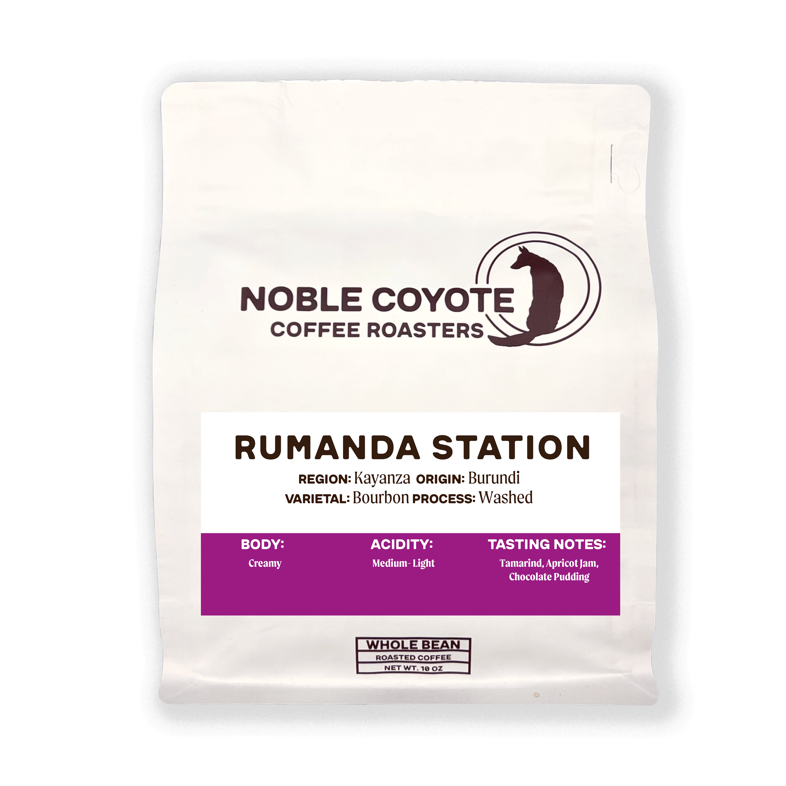 Burundi Rumanda Station - Tamarind, Apricot Jam, Chocolate Pudding