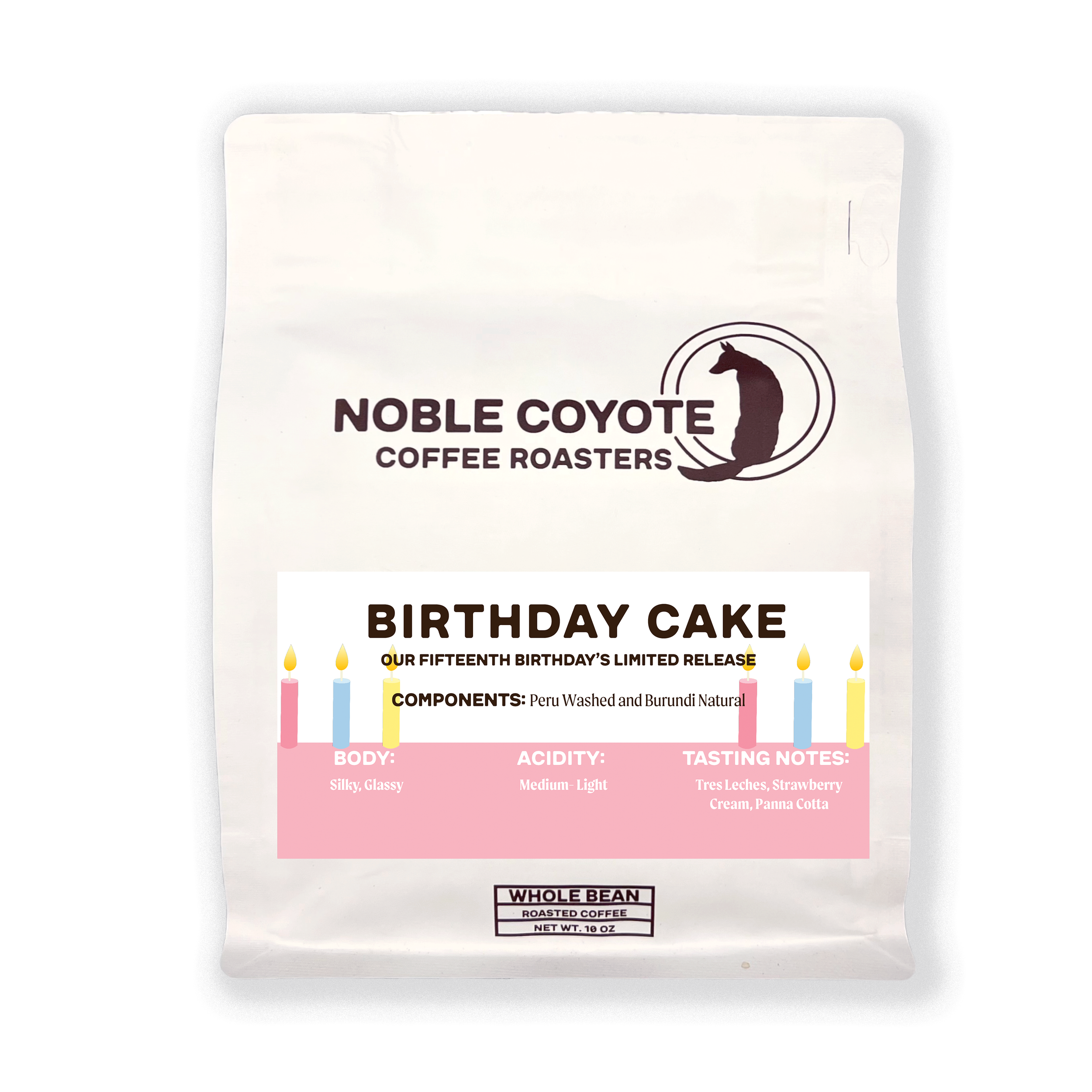 Birthday Cake LIMITED RELEASE - Tres Leches, Strawberry Cream, Panna Cotta