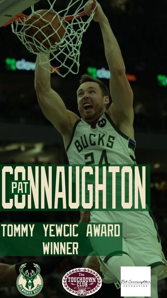 Pat Connaughton Yewcic Award Winner