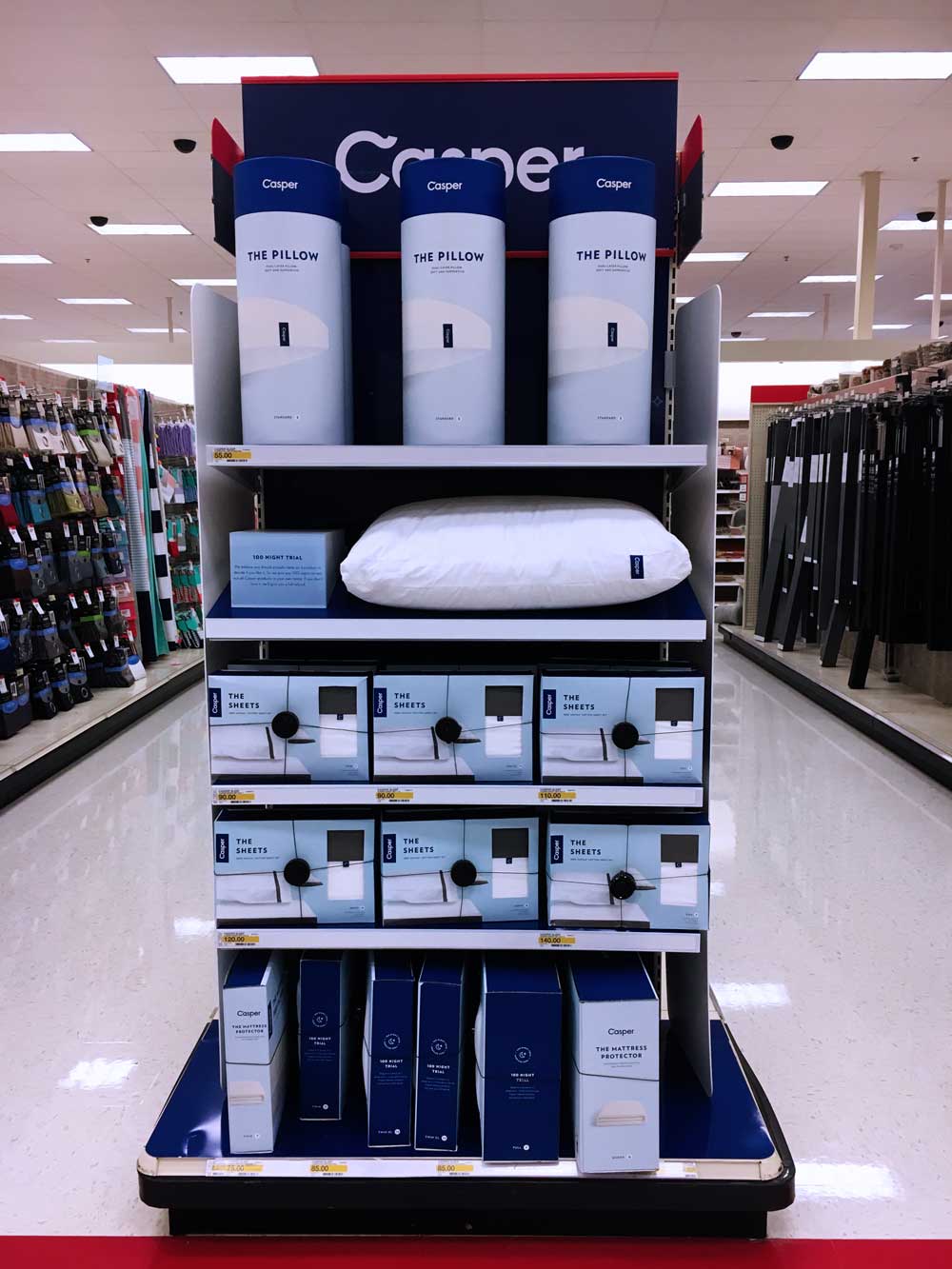 Casper sleep products now at Target 