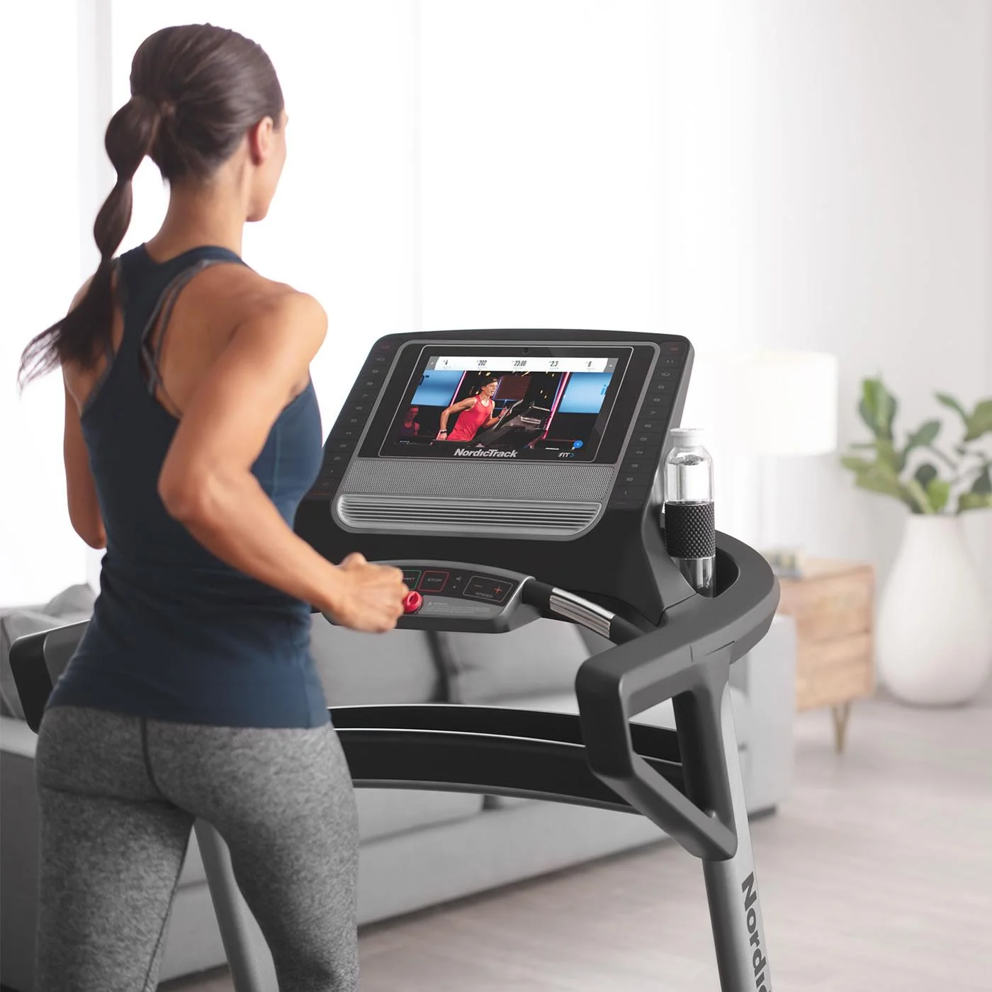 The T 9.5 S Treadmill by Nordictrack is exactly the same as the T 8.5 model except for the 14 inch touchscreen which is 4 inches wider