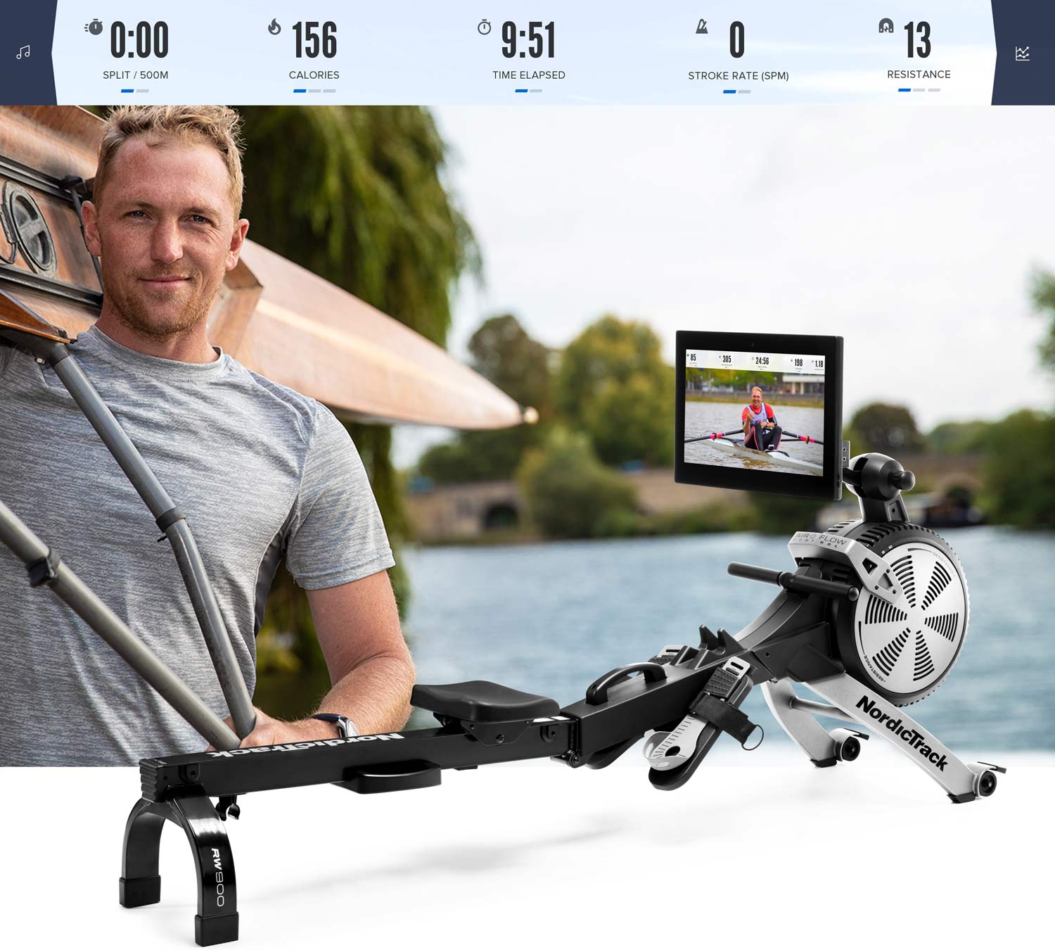 nordic track rowing