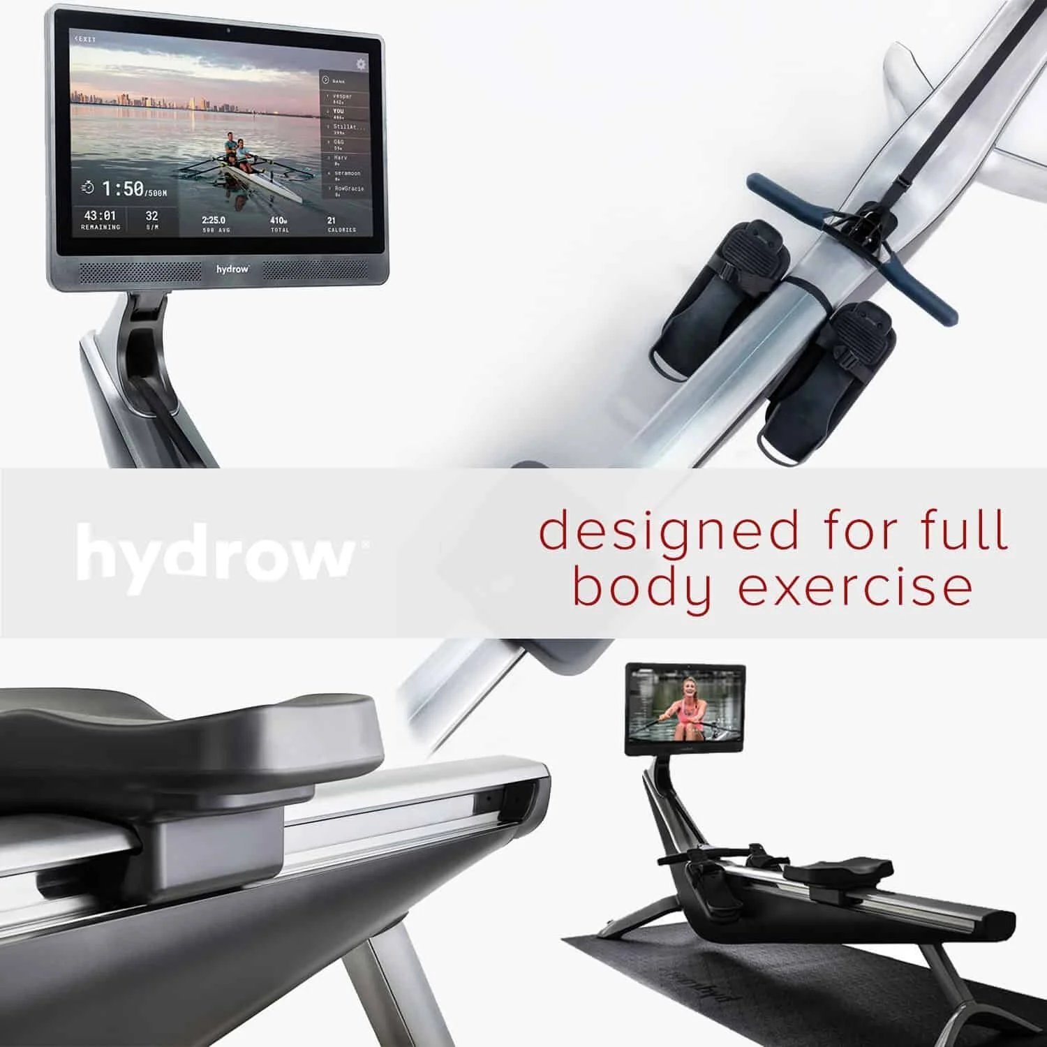 best hydrow workouts