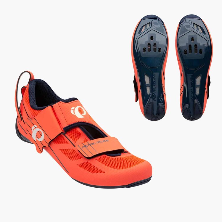 pearl izumi womens tri fly select v6 cycling shoe coral