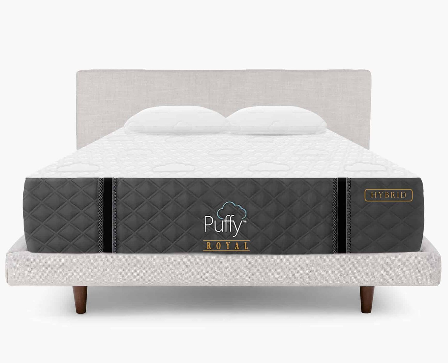 Puffy Royal Hybrid Review The Best, Bed Frames For Puffy Mattress