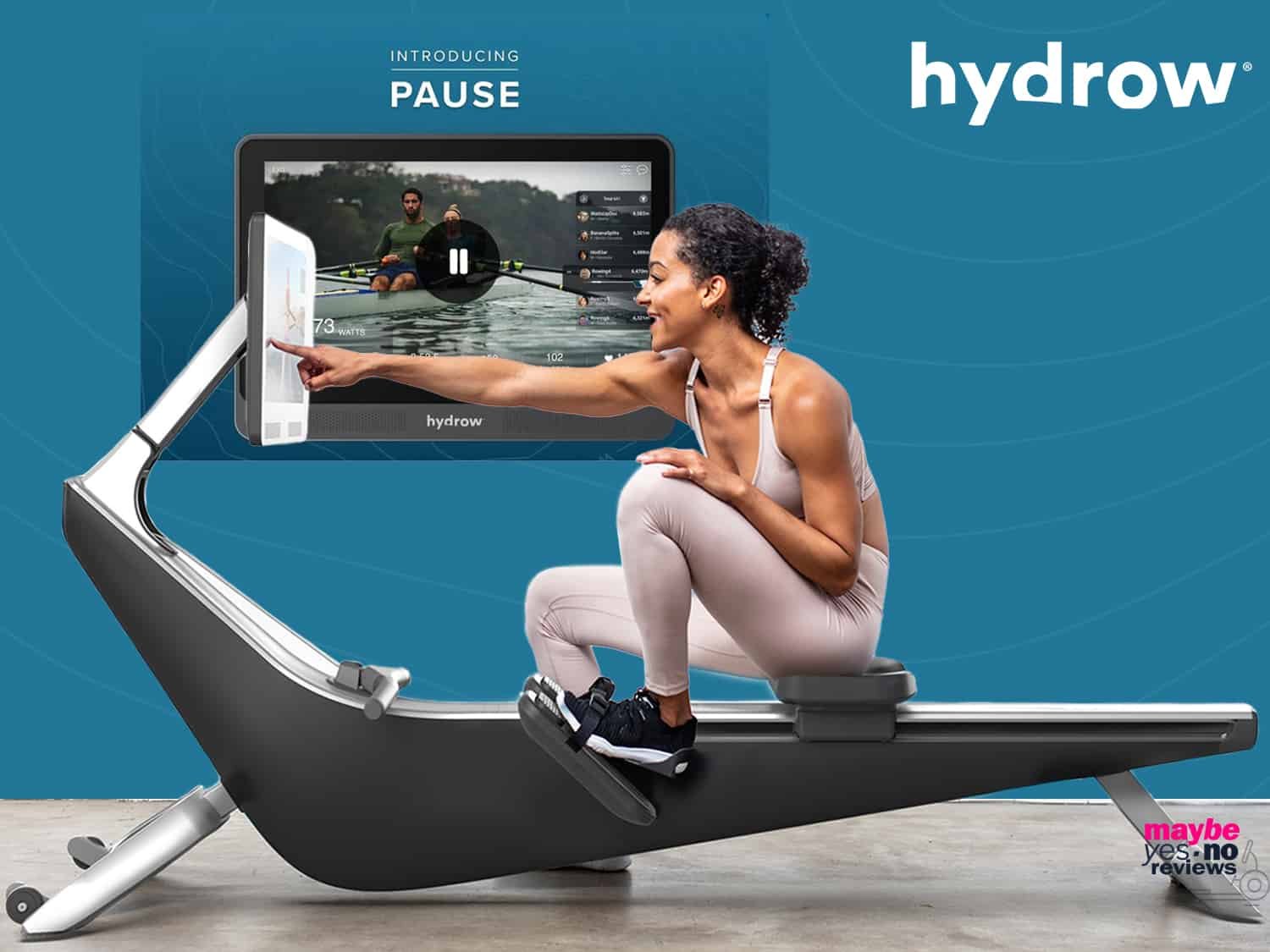 Hydrow Rower Adds a Pause Button to its Rowing App — MAYBE.YES.NO Best Reviews