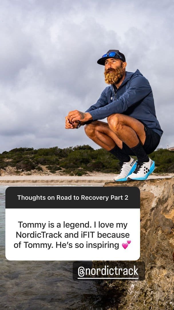 Tommy is a legend, he's so inspiring