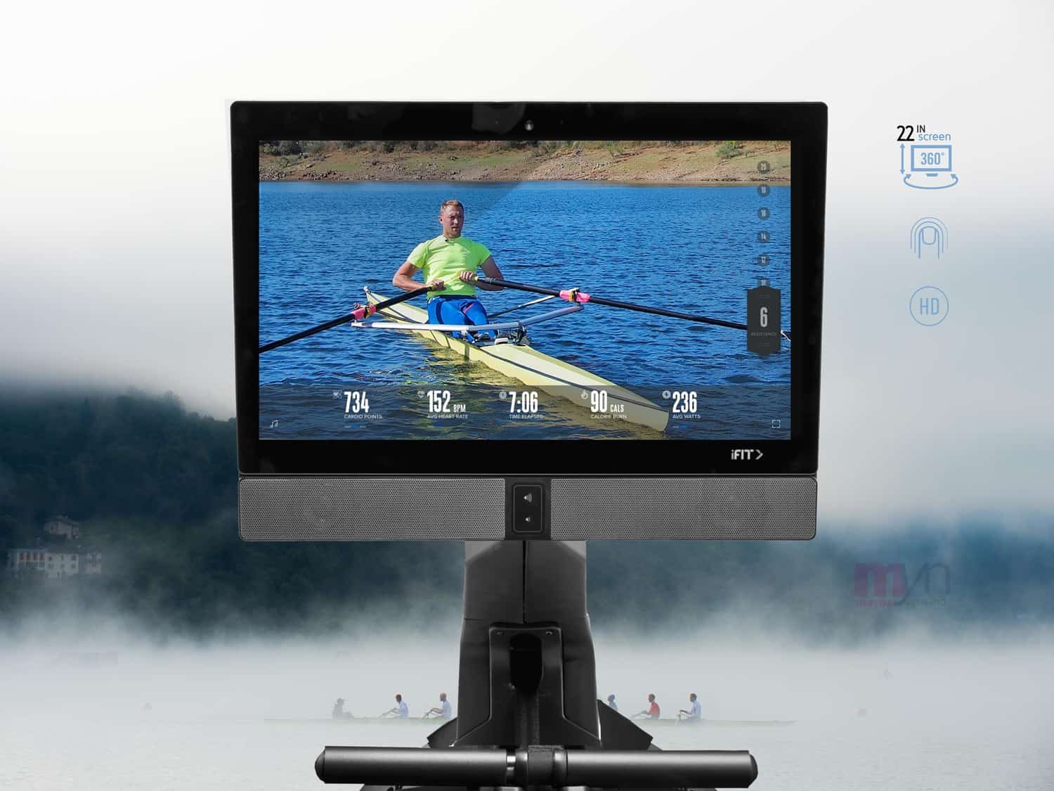 Train with Ifit AutoAdjust Rowing