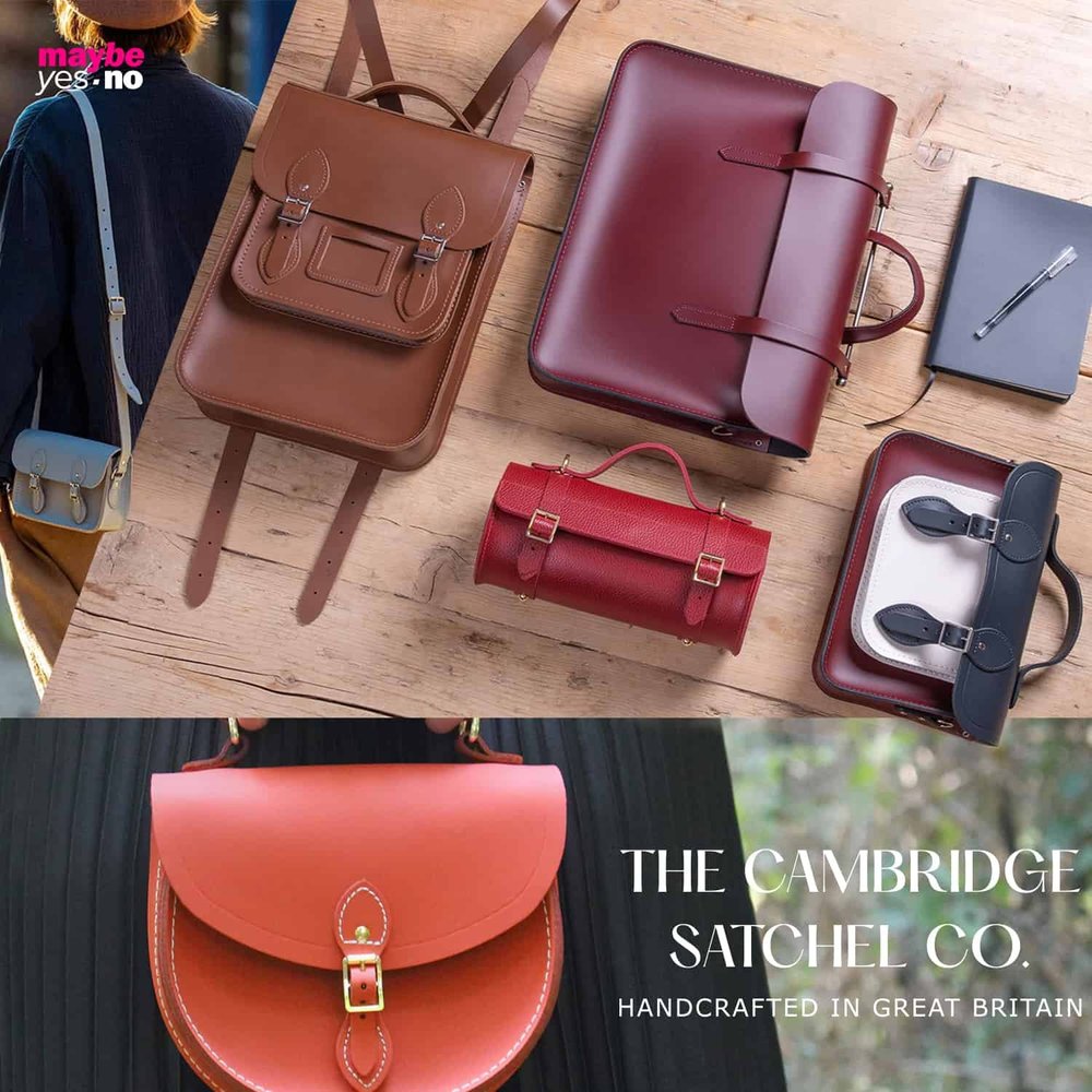Cambridge Satchel Classic handcrafted British Style — MAYBE.YES.NO  