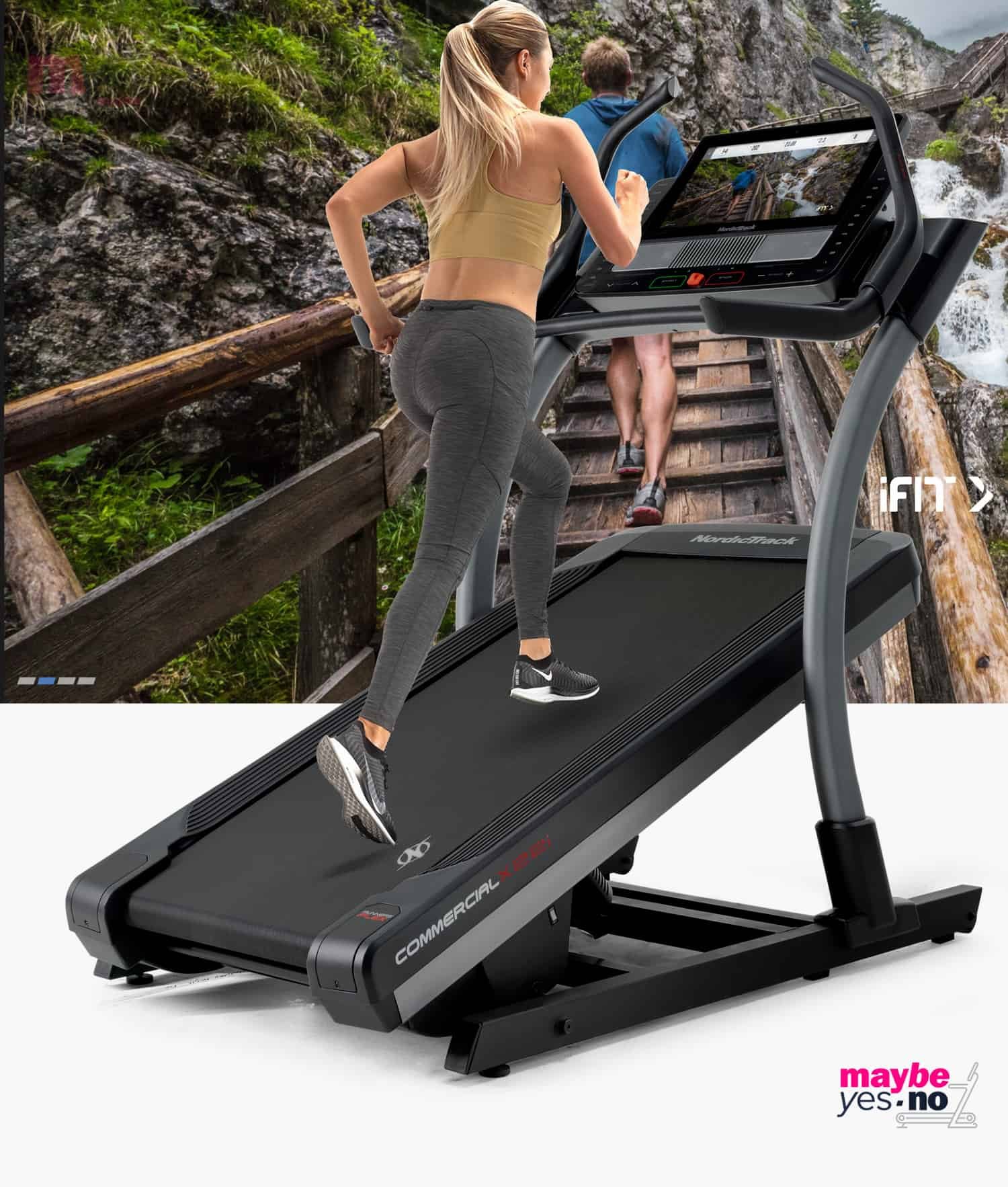 Nordictrack X22i Incline Treadmill Powered by iFit with John Peel