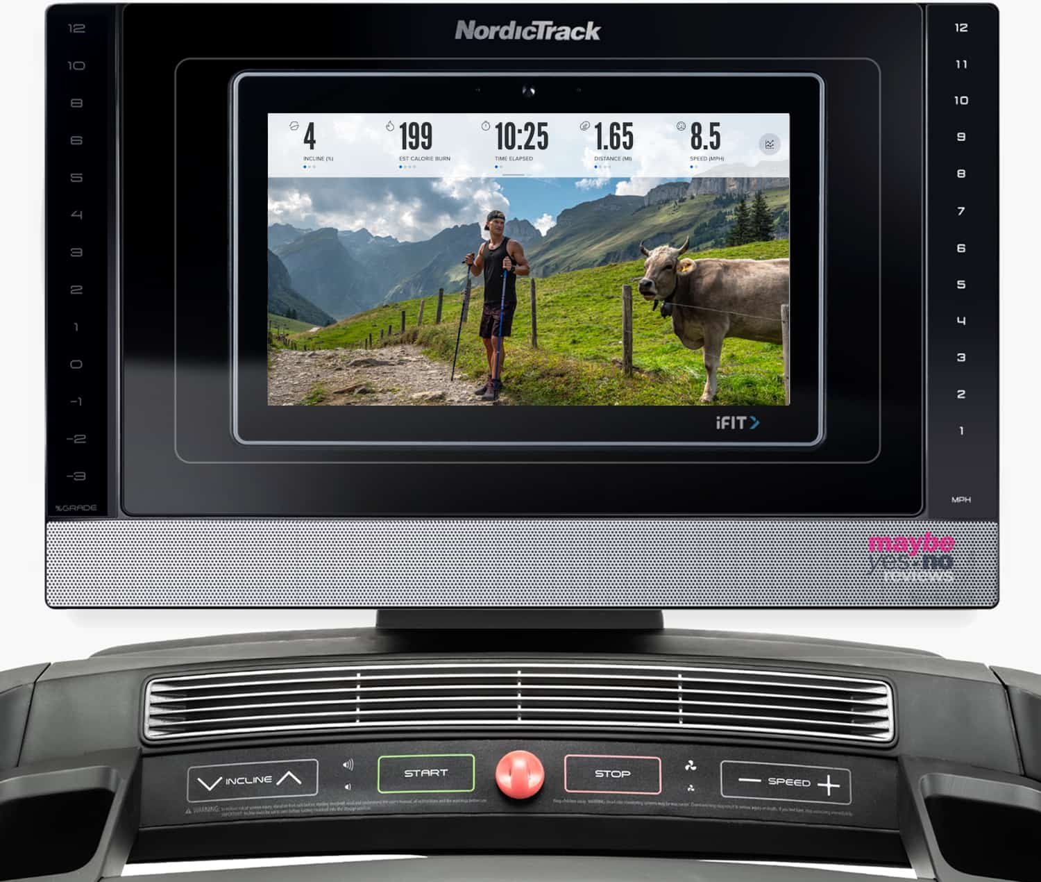 Nordictrack 1250 Console with iFit Swiss Alps Hiking Series