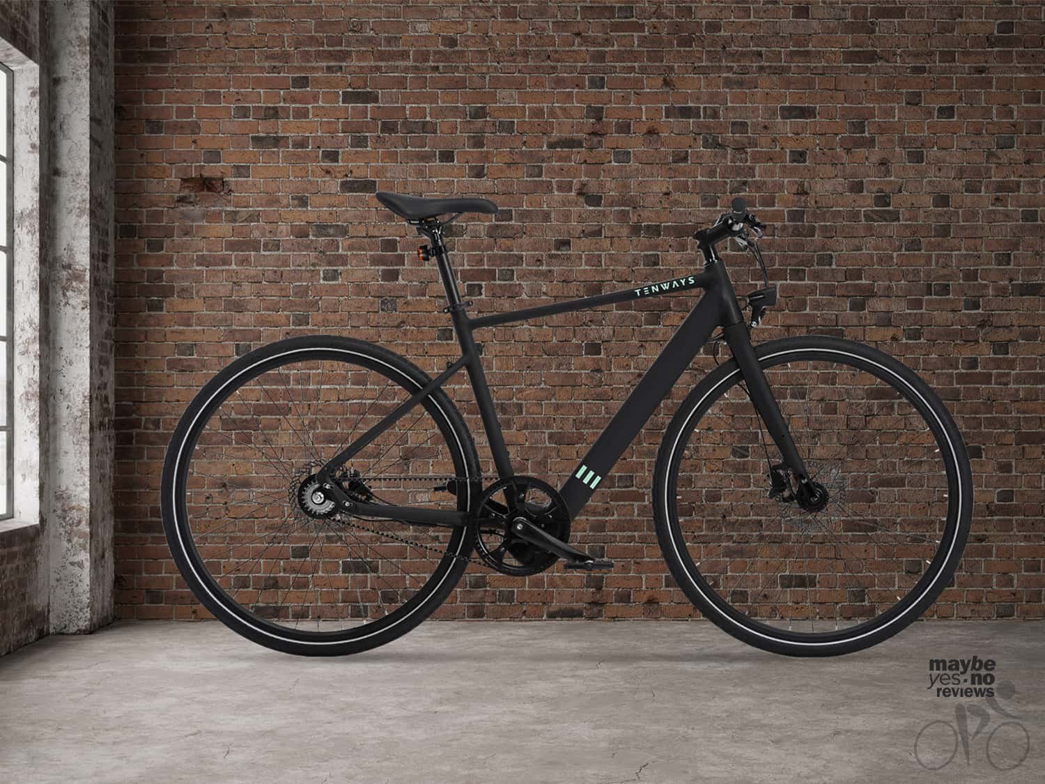 Tenways CG0600 eBike Midnight-Black Color