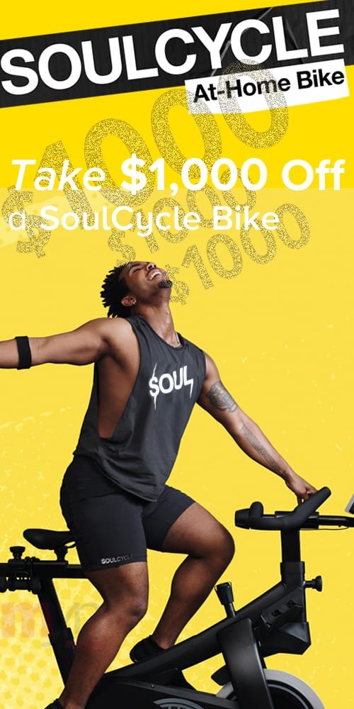 SoulCycle At-Home Bike save $1000