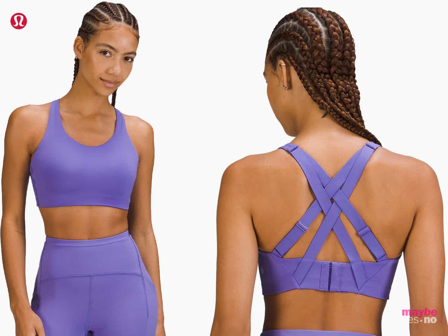 lululemon Energy Bra Review for Running and high Impact Sports