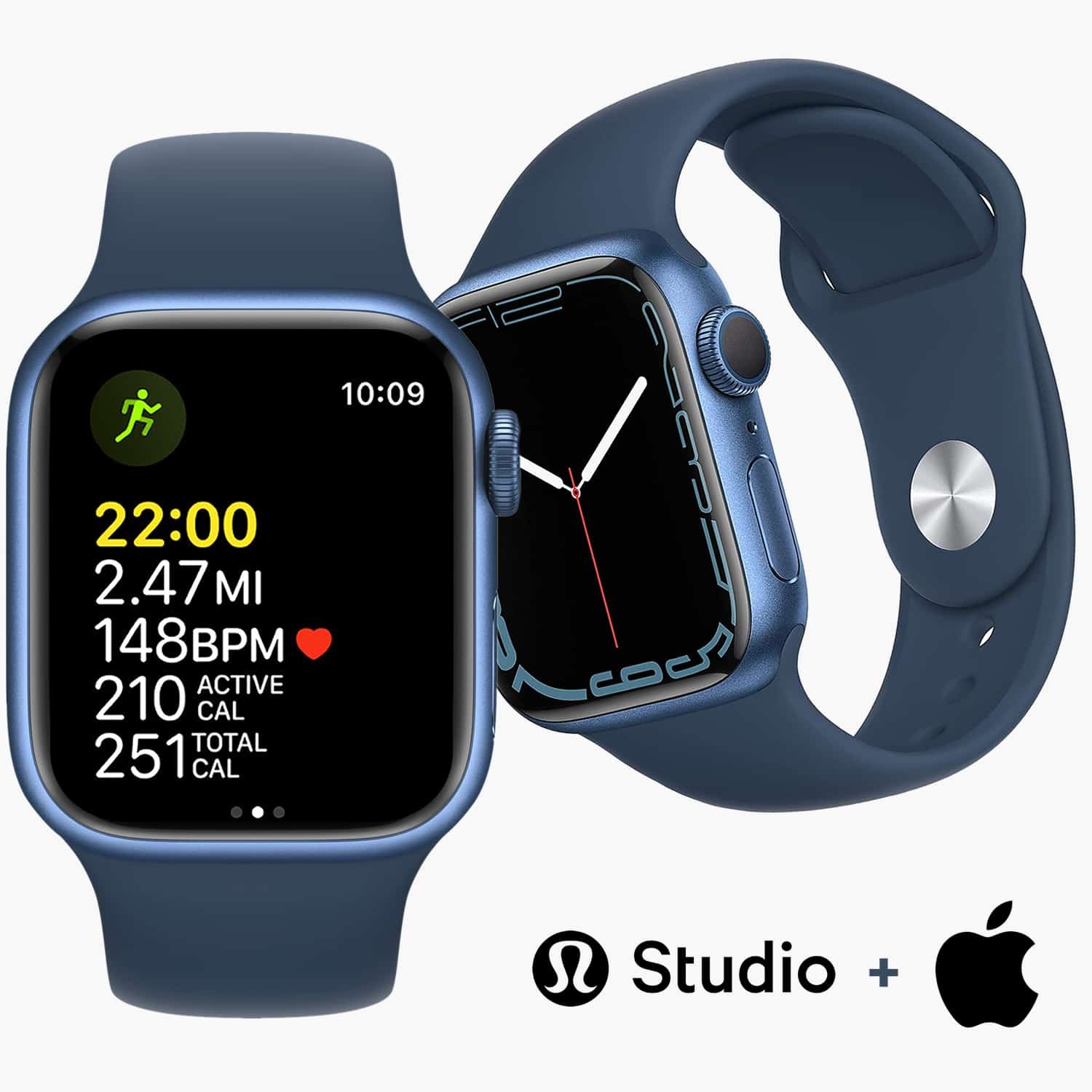 ใช้ Apple Watch ของคุณเป็นจอภาพอัตราการเต้นของหัวใจพร้อมกระจกสตูดิโอโดย Lululemon