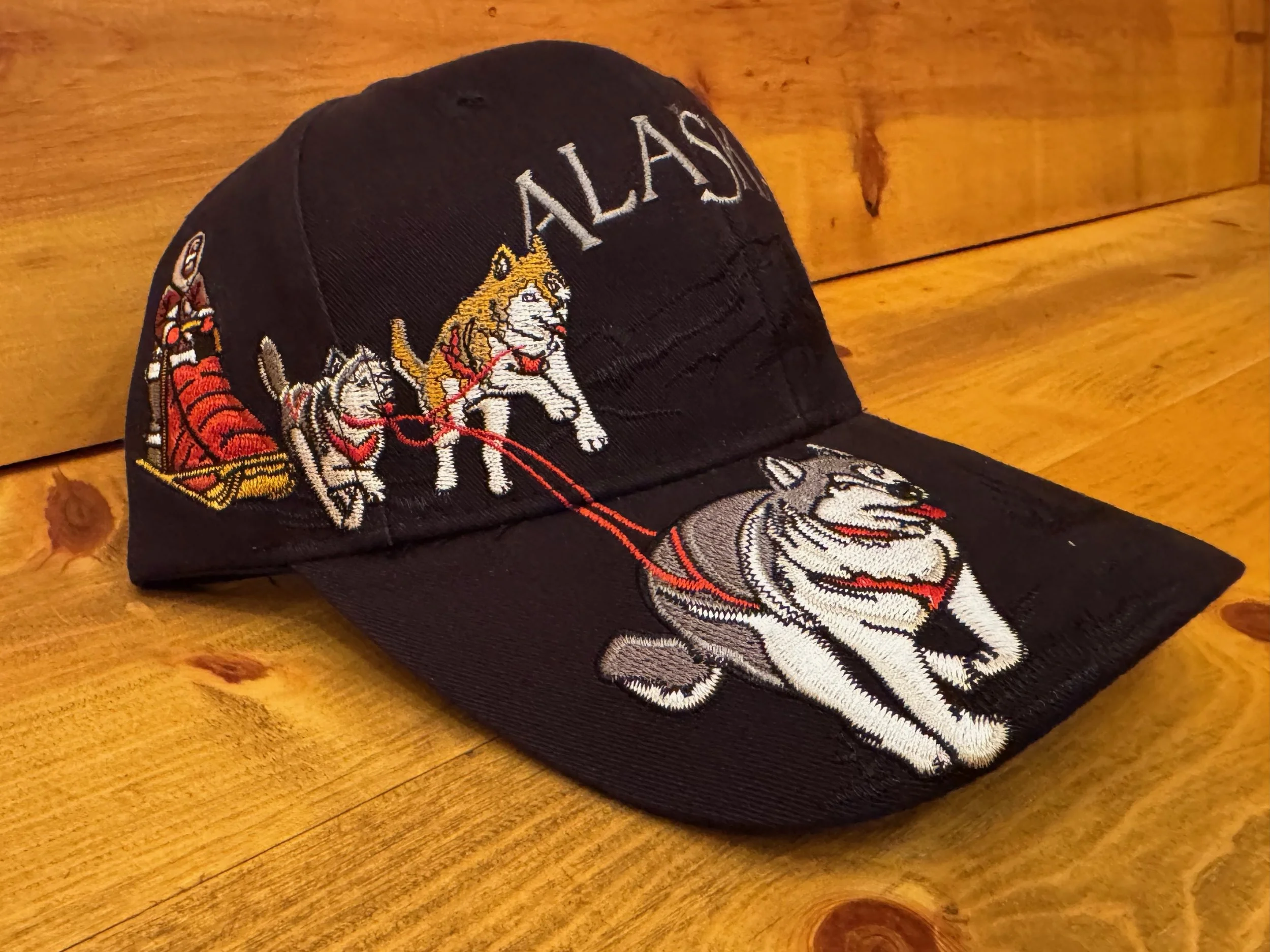Alaska Sled Dog Baseball Hat