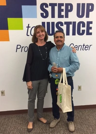Raymond Durazo painted SU2J's offices for free.