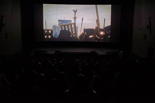  The screening of Golos: Ukrainian Voices, Kino Ukraina, Kiev, September 2015 