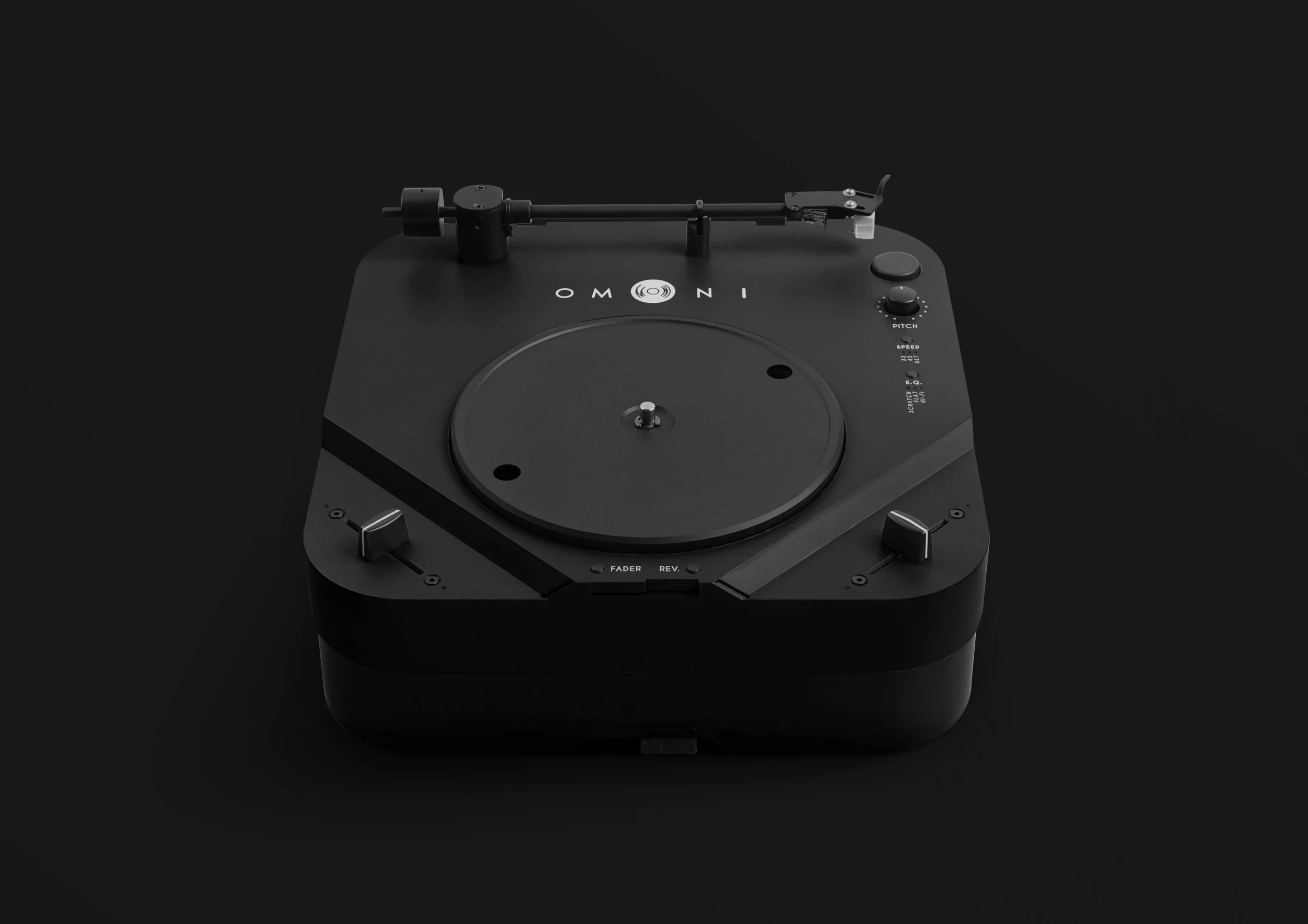 HEADACHE SOUND OMNI MATTE BLACK ターンテーブル Feature & Specification — HeadacheSound