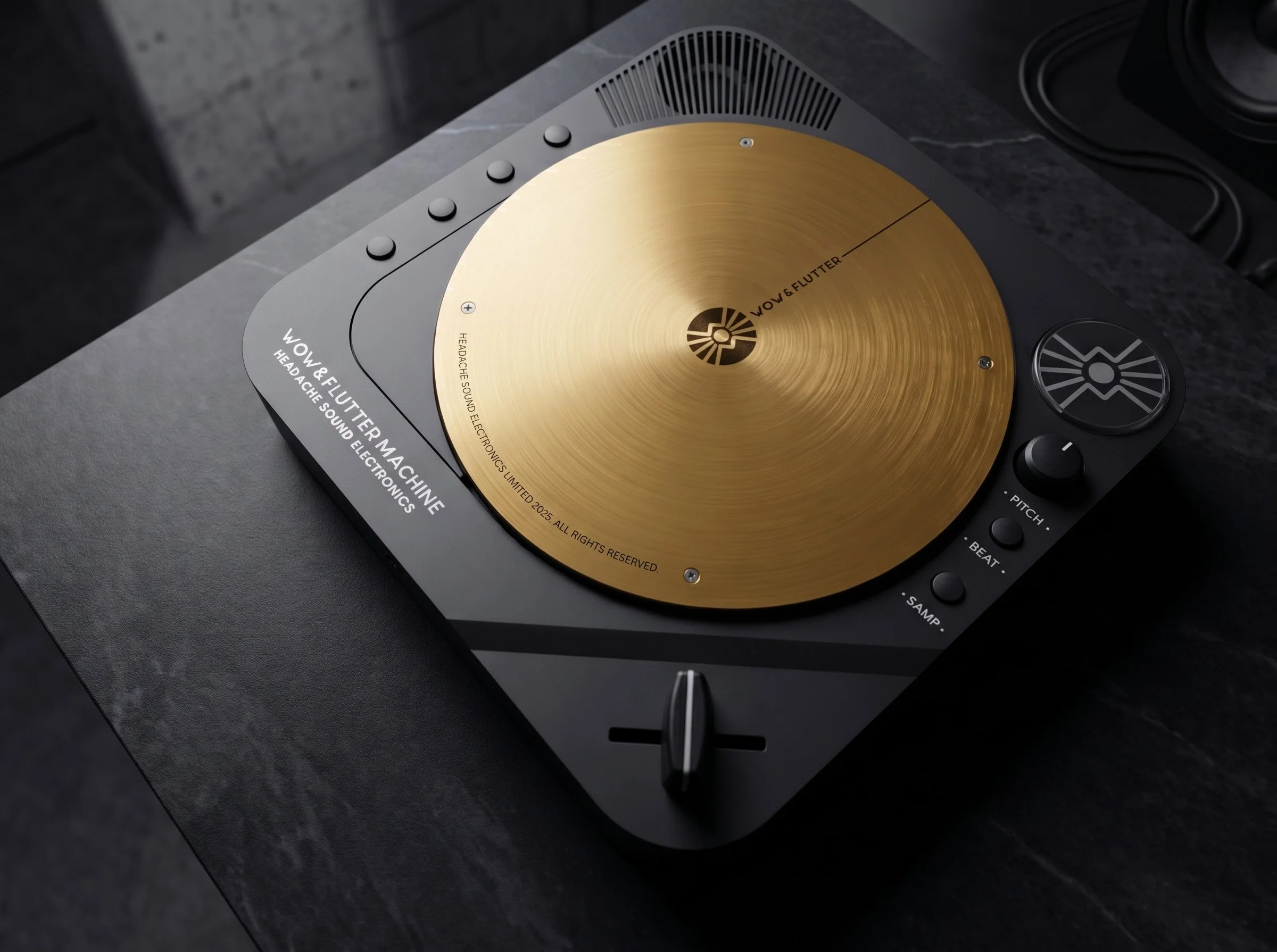 DJ機材 WOW & FLUTTER MACHINE WOW Feature & Spec — HeadacheSound