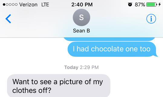 This Guy is Such a Tease! But We'd Totally Be Texting Back!