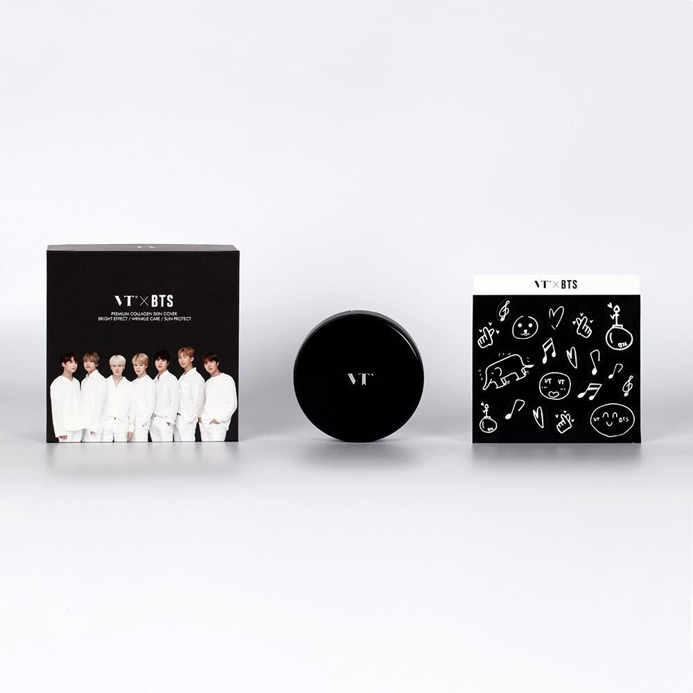 Korean Boy Band BTS Collaborates with VT Cosmetics for a CC Compact