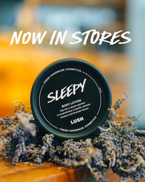 We Tried The Sleepy Lotion From Lush and Got Late For Work the Next Day