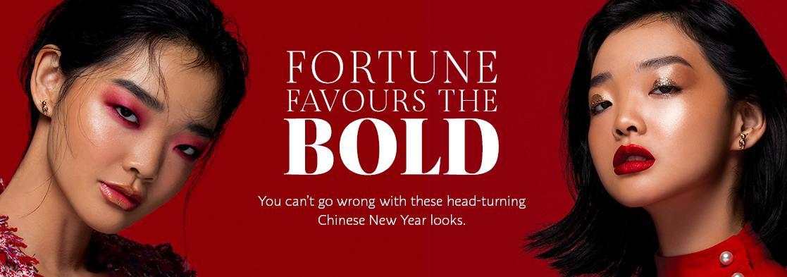 Fortune Favors the Bold: Products You Need to Create a Full Chinese New Year Look!