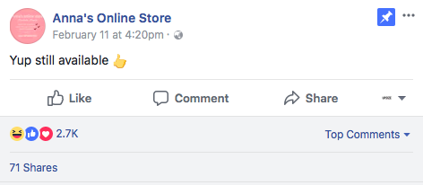 Anna's Online Store Takes Online Selling to the Next Level