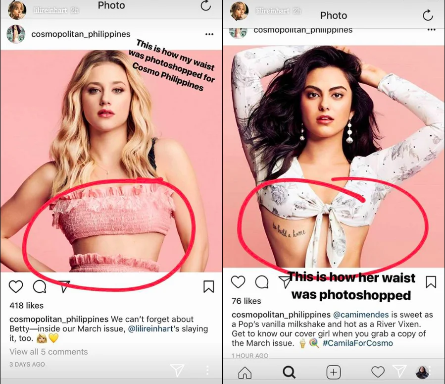 We Can Only Hope That the Lili Reinhart and Camila Mendes Incident Will Teach Filipinos Something About 'Beauty'