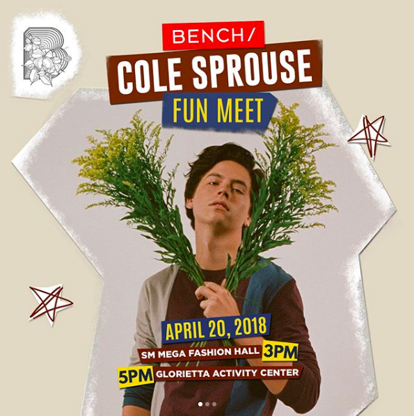 Cole Sprouse is NOW Really Coming to the Philippines