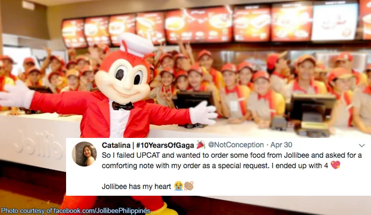 Bida ang Saya as Jollibee Helps Out A Girl Who Failed the UPCAT