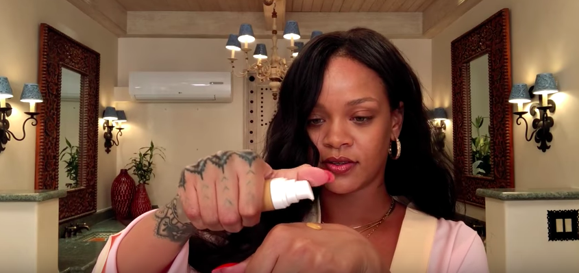 Rihanna Serves the Best Makeup Tutorial Out There and You Should Definitely Watch It