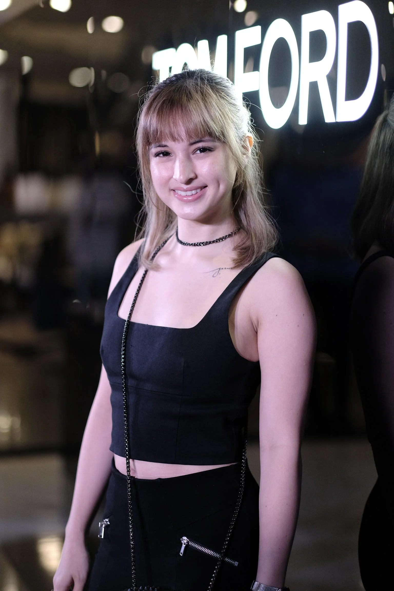 Coleen Garcia at the Tom Ford Beauty store opening