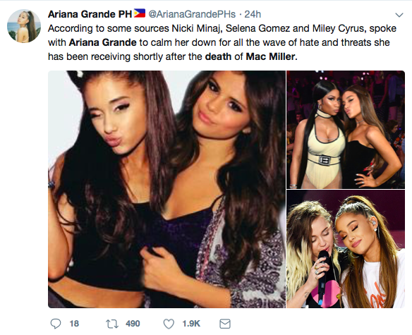 @ArianaGrandePHs / Twitter