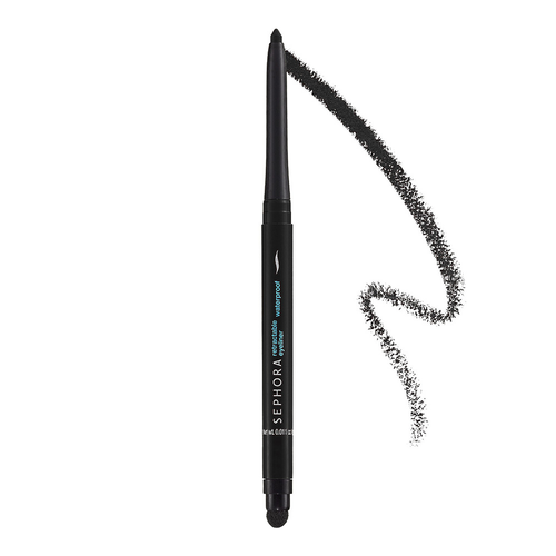 Sephora Collection Retract Waterproof Eyeliner in Matte Black, Php 570.00
