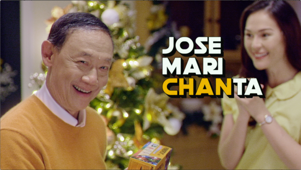 Meet Jose Marie Chan-ta in Firefly LED's Christmas digital video!