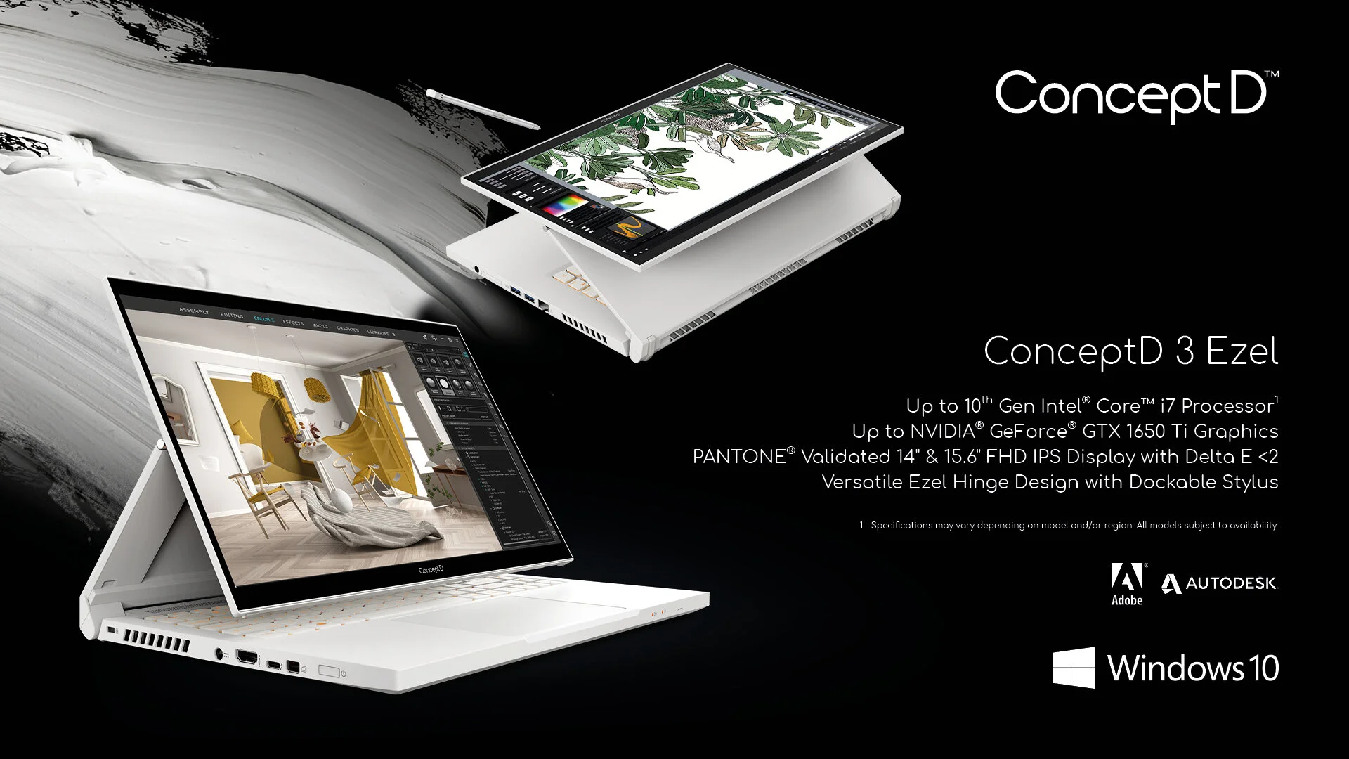 Acer Expands ConceptD Series for Creators With New Notebooks, Desktops and Monitors