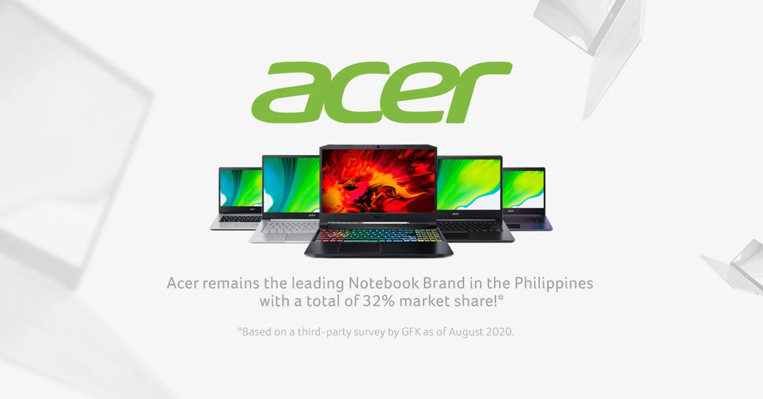 Acer keeps No. 1 ranking in consumer, gaming PCs in the Philippines