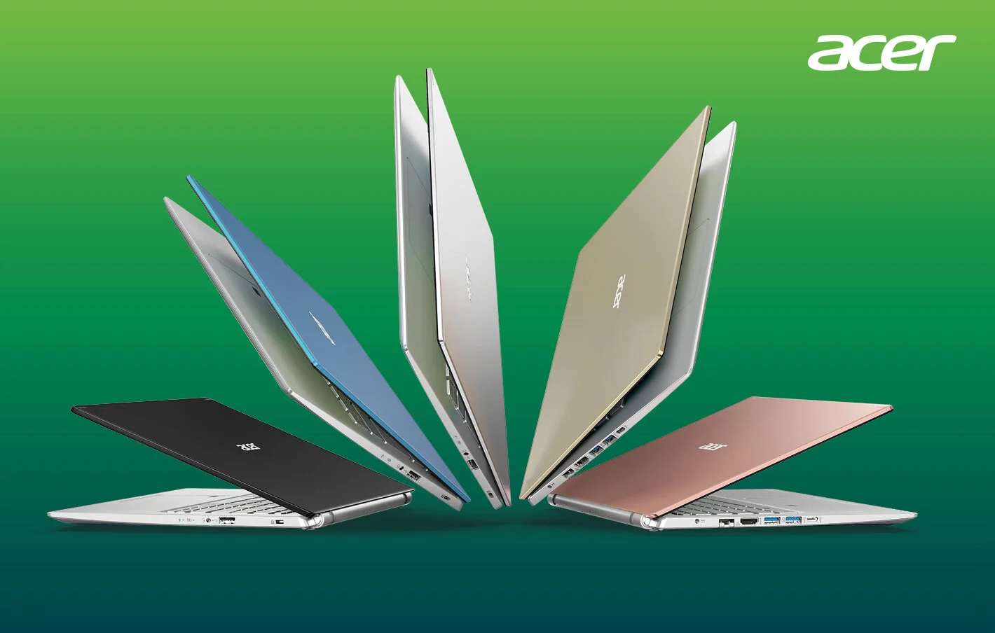 Acer Announces Latest Lineup of Consumer Notebooks Across Swift, Spin and Aspire Series