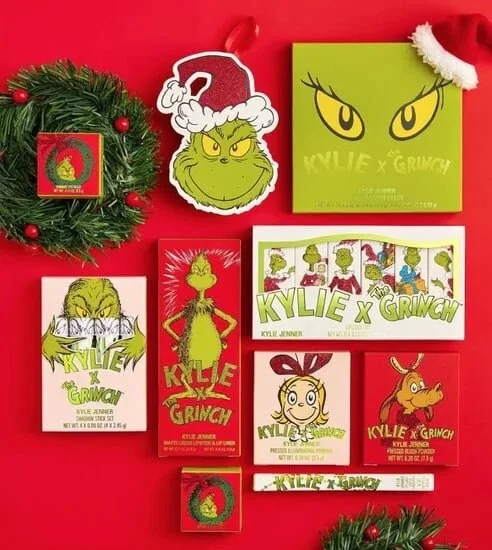 Kylie Cosmetics releasing The Grinch collection for the holidays 