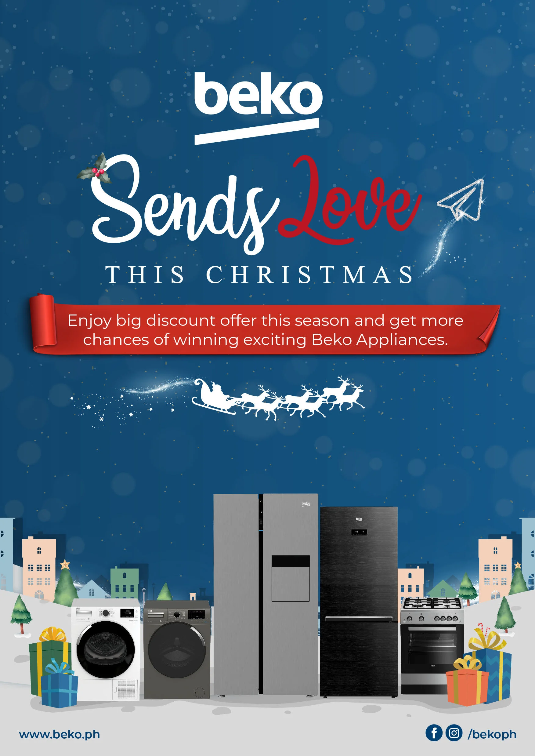 Win an Appliance showcase this Christmas from Beko