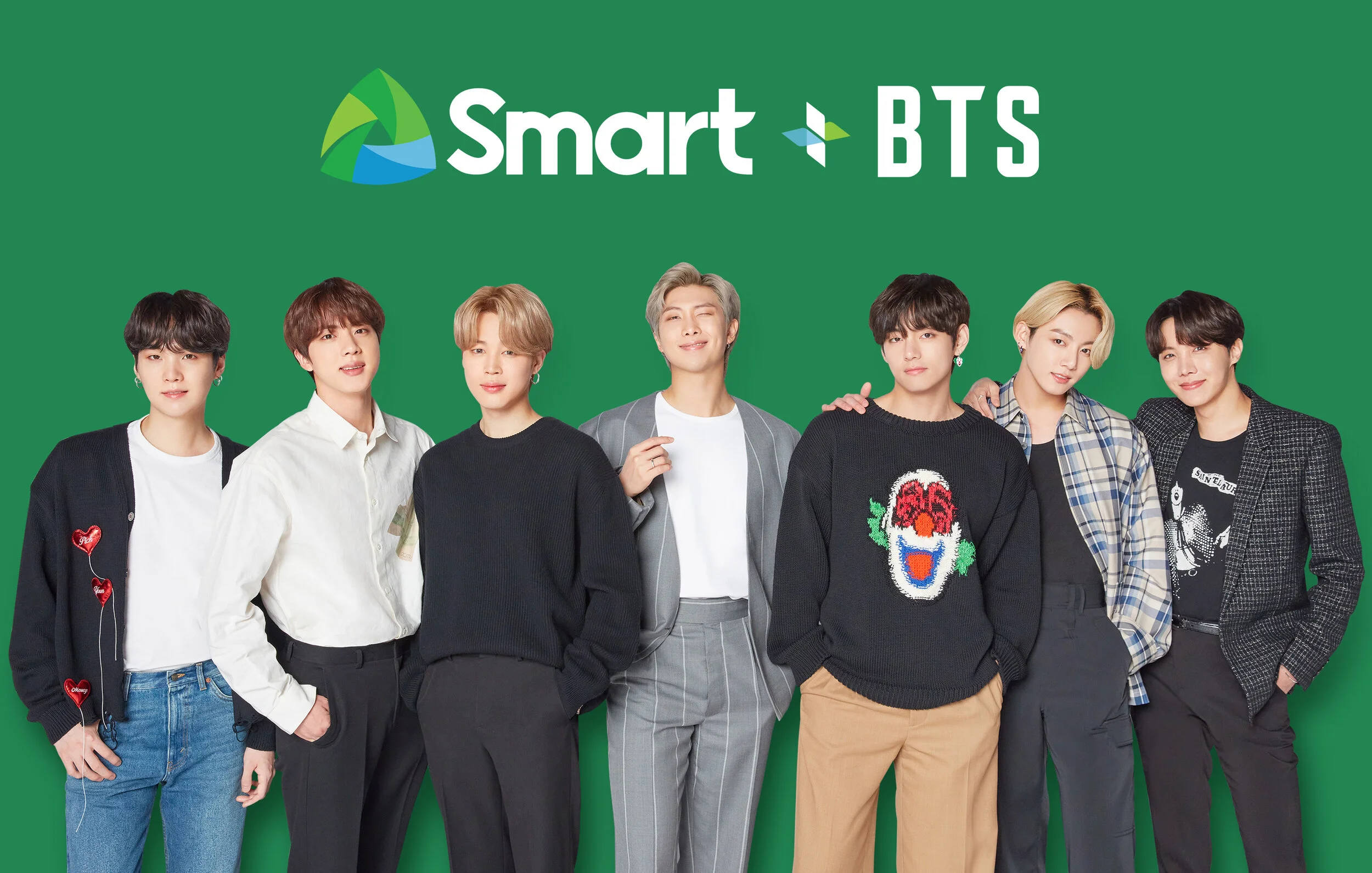 BTS headlines SMART's campaign for the youth