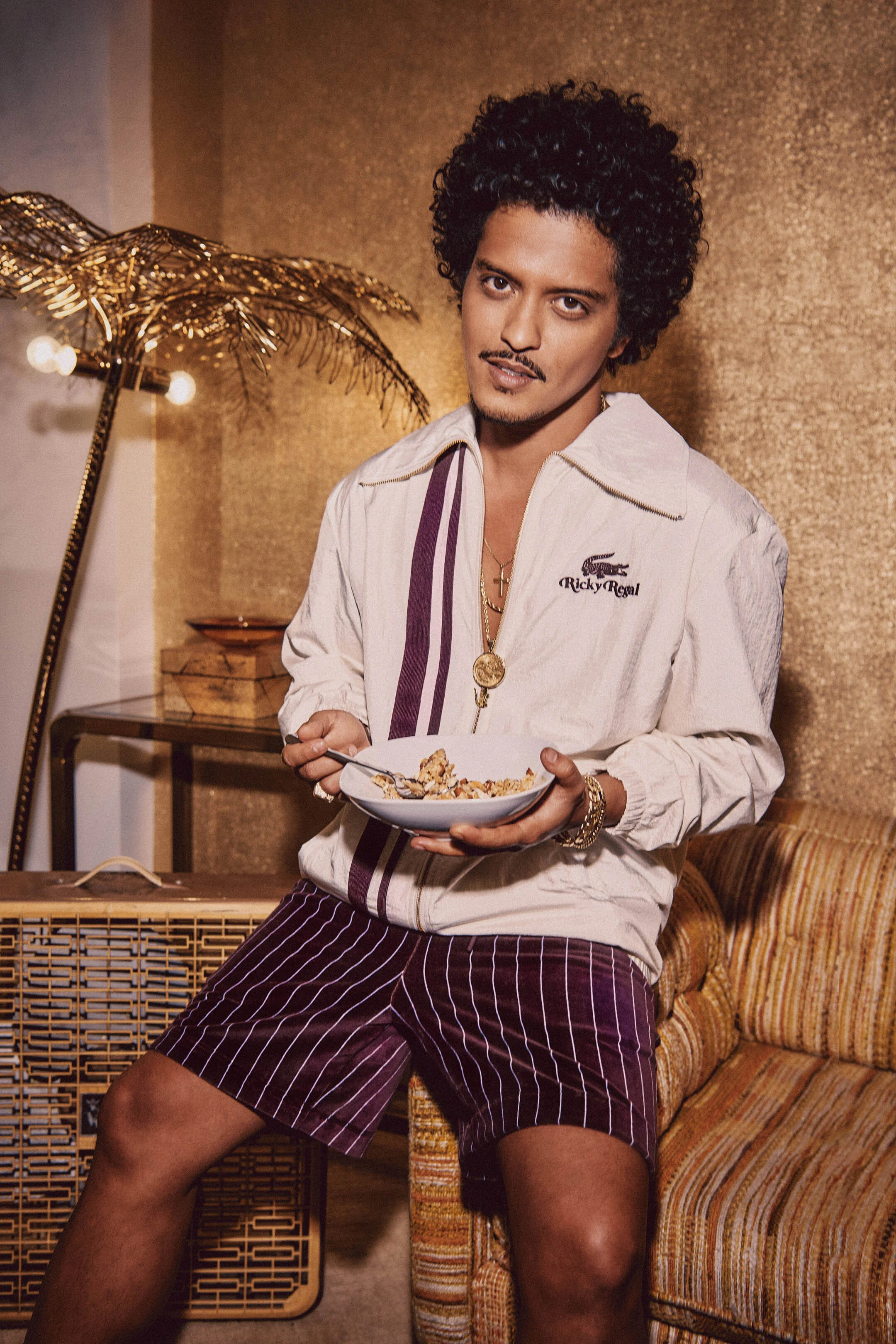 Bruno Mars launches lifestyle brand Ricky Regal with Lacoste
