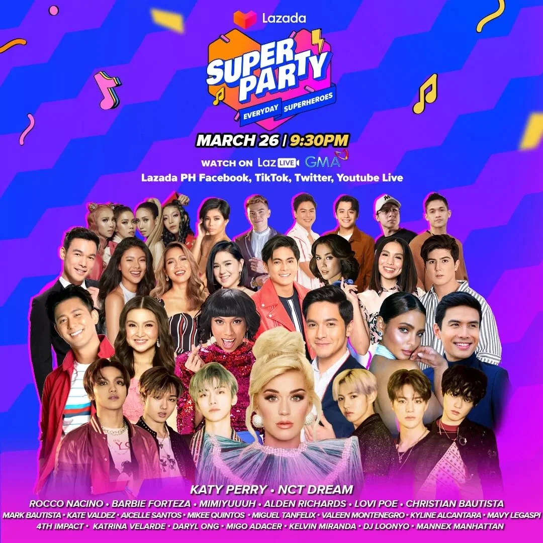 Katy Perry, NCT Dream top-bill  Lazada's anniversary concert   
