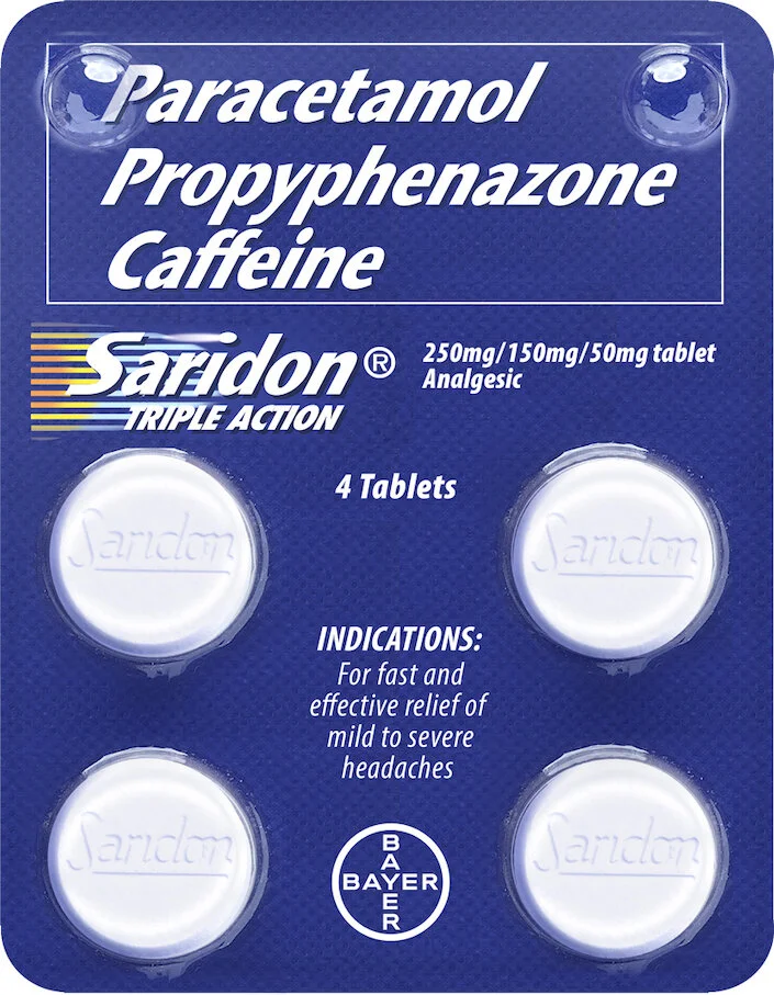 UPSIZE PH This Headache Medication Has Caffeine So It Works Fast