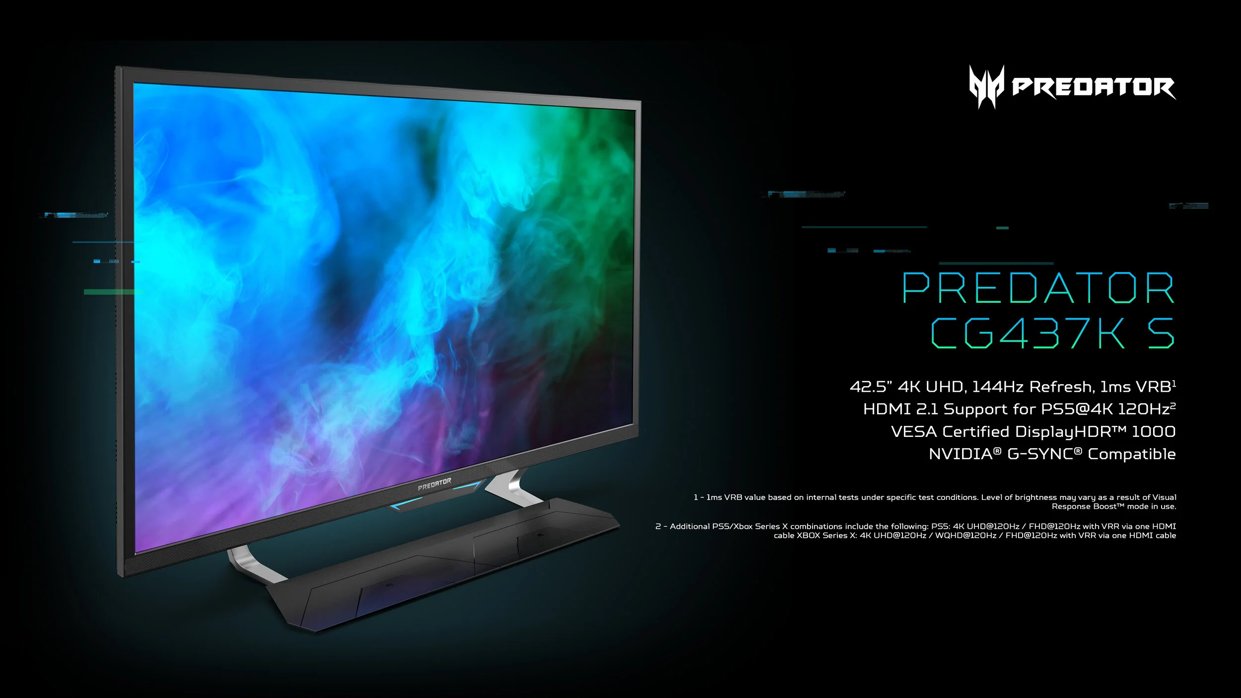 Acer Expands Predator Gaming Portfolio With 3 HDR Monitors