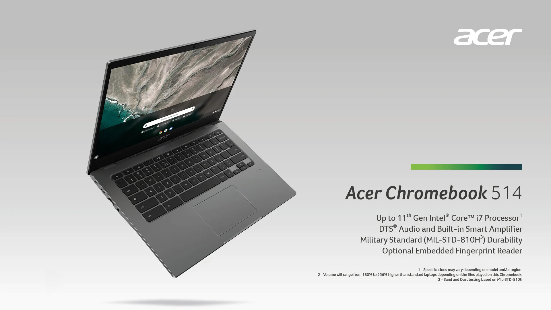 Acer Launches 4 New Chromebooks, Including Industry’s 1st 17-inch Model